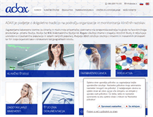 Tablet Screenshot of adax.si