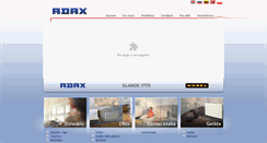 Desktop Screenshot of adax.lv